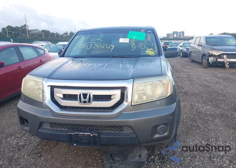 2009 Honda Pilot Lx из США, поврежденный, VIN 5FNYF482X9B013416